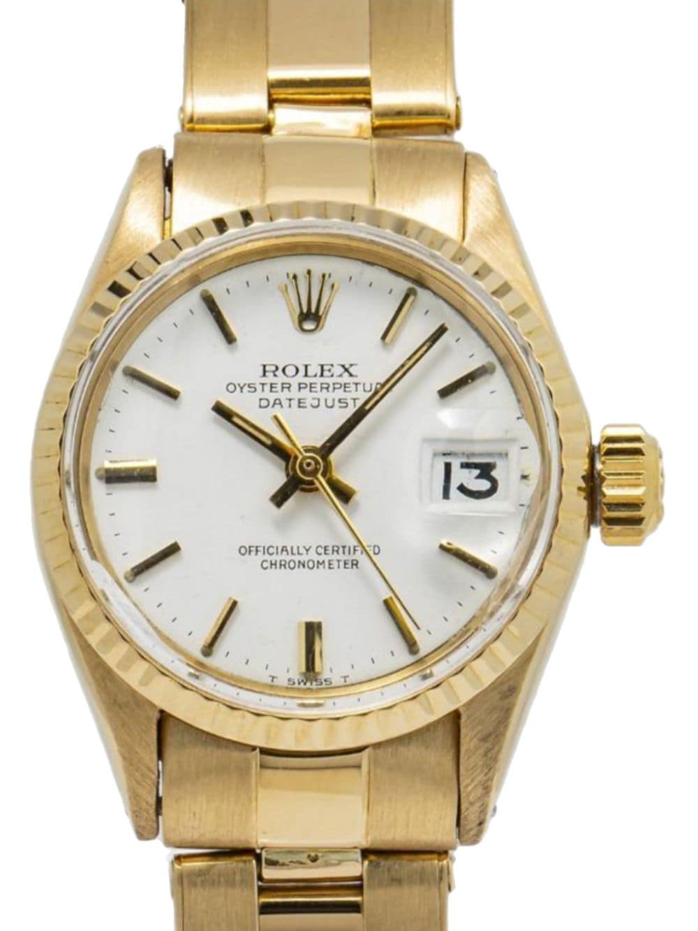 Rolex Pre-owned Datejust 26 mm horloge - Wit