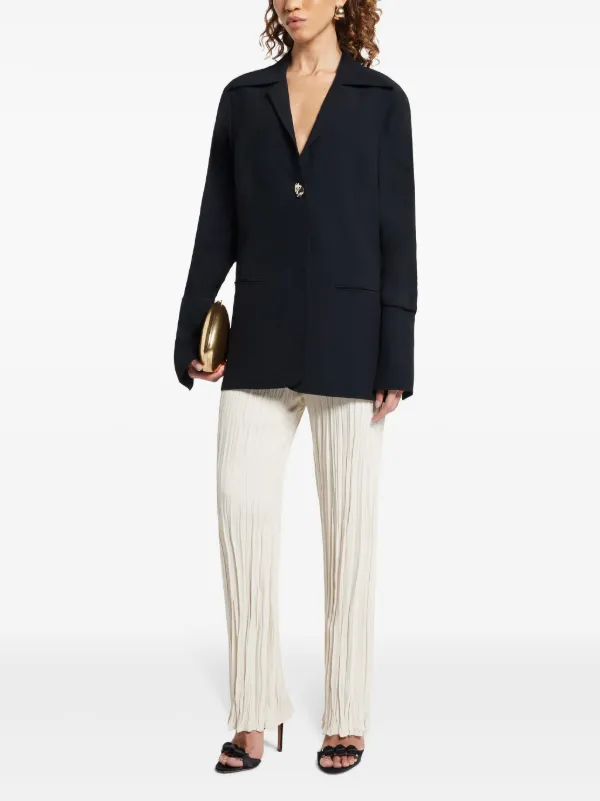 【関税込み】BITE ブラック Komorebi テーラードジャケット BITE Studios Komorebi Suit Jacket | Black | FARFETCH