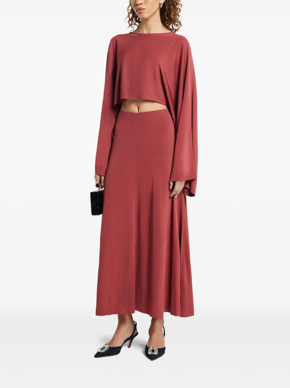 bitestudios BITE Studios Movere maxi-rok - Bruin