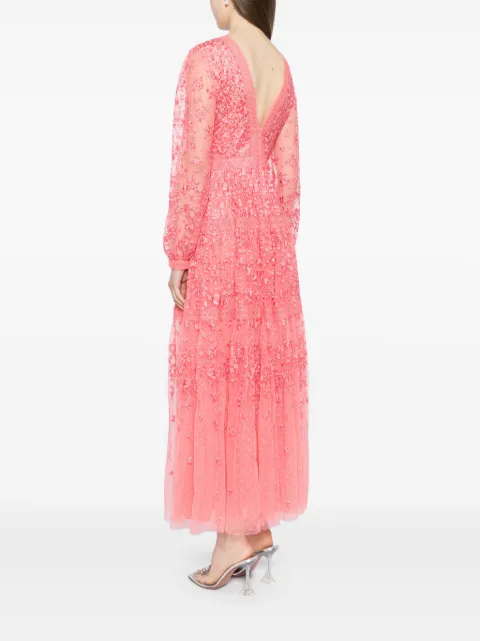 Needle & Thread Celestia tulle ankle-lenght dress DGLS34RHS24 - 3