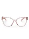 Prada Eyewear cat-eye-frame glasses - Pink