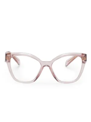 Prada Eyewear キャットアイ眼鏡フレーム | ブラック | FARFETCH JP