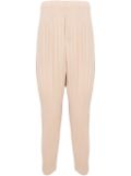 Homme Plissé Issey Miyake pleated regular trousers - Neutrals