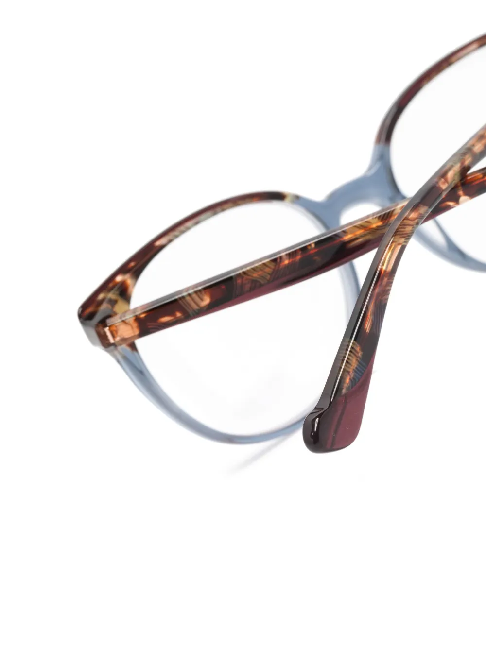 Shop Etnia Barcelona Hannah Bay Round-frame Glasses In 蓝色