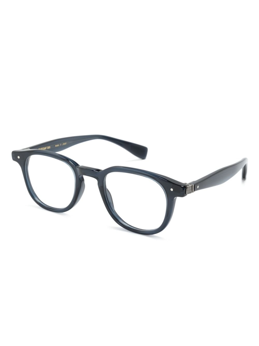 Eyevan7285 344E bril met vierkant montuur Blauw