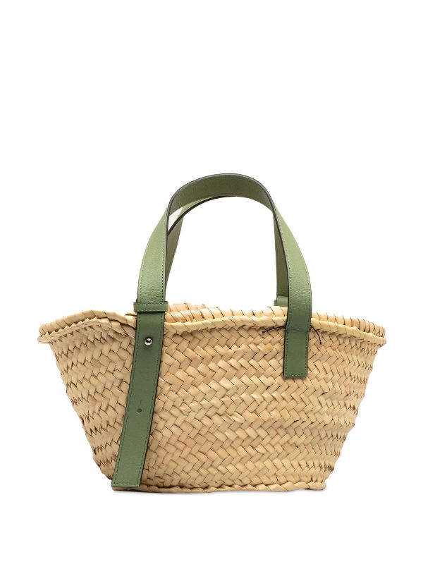 farfetch loewe basket bag