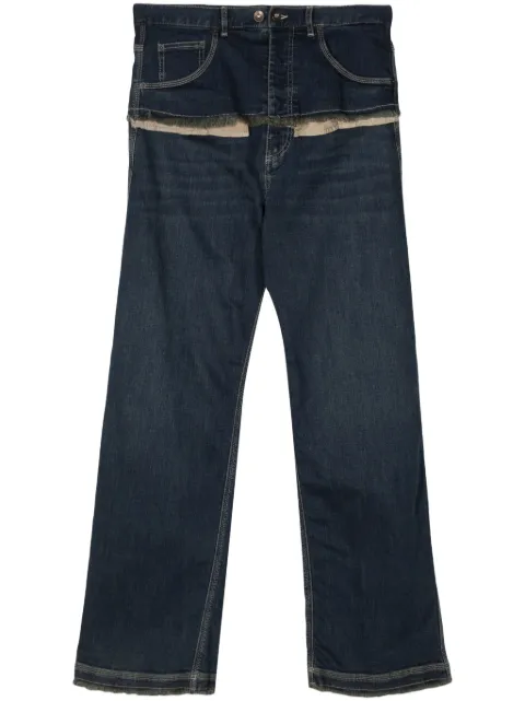 ACT Nº1 mid-rise straight-leg jeans