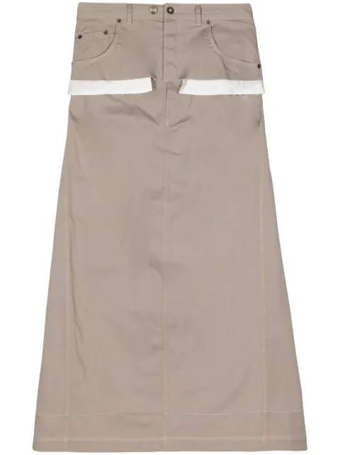 ACT Nº1 layered cotton skirt