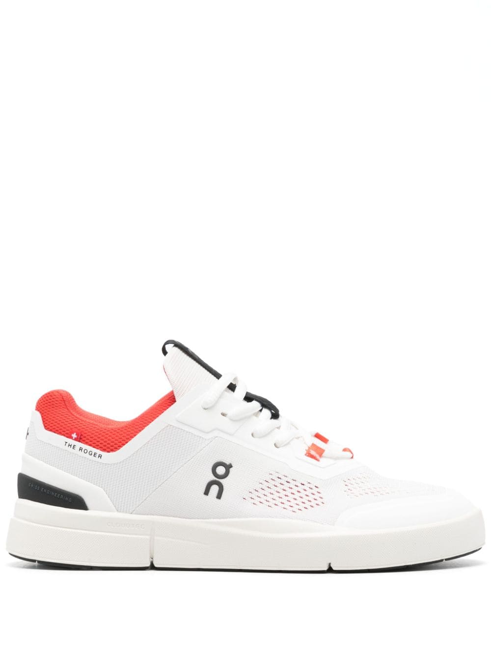 The Roger Spin logo-embossed sneakers