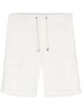 Peserico drawstring-waist cotton shorts - White