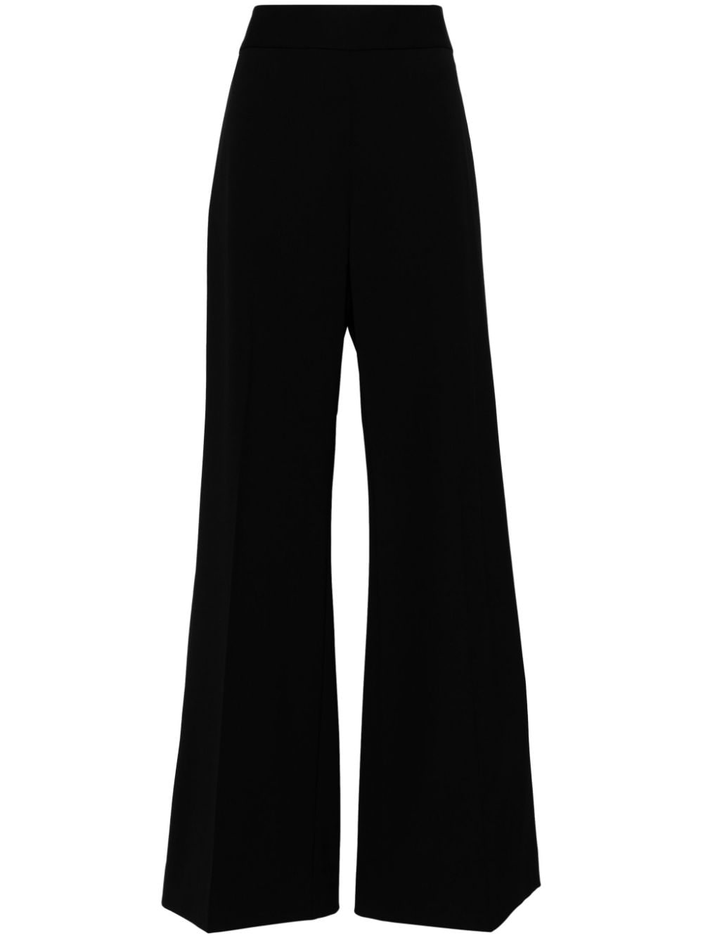 Carolina Herrera High-waisted Wide-leg Trousers In Black