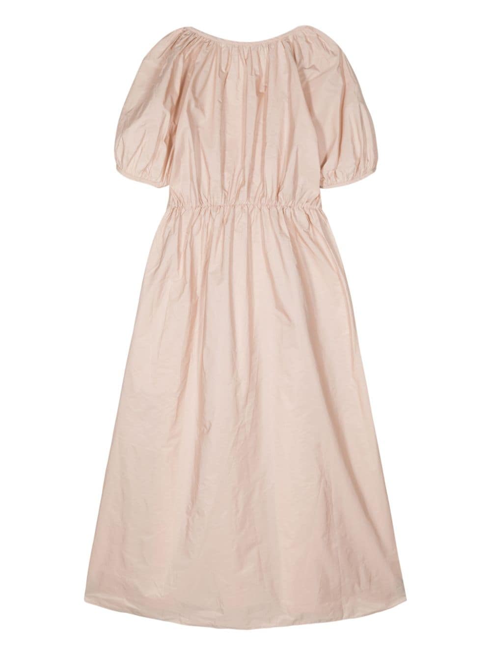 Sofie D'hoore ruched midi dress - Beige