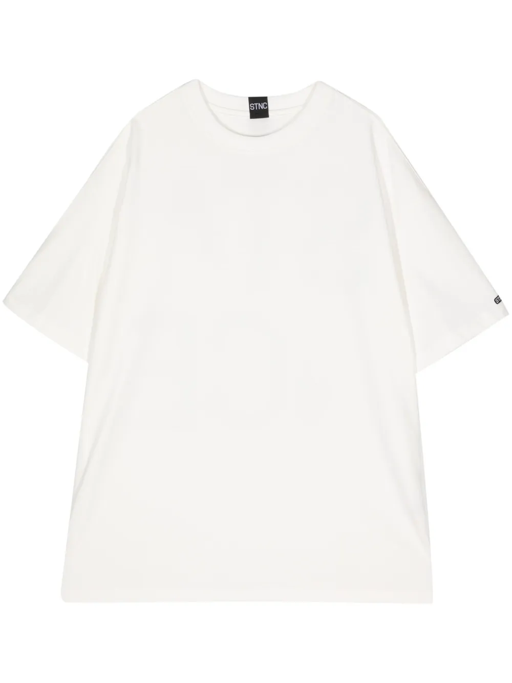 Stance Katoenen T-shirt met logoprint Beige