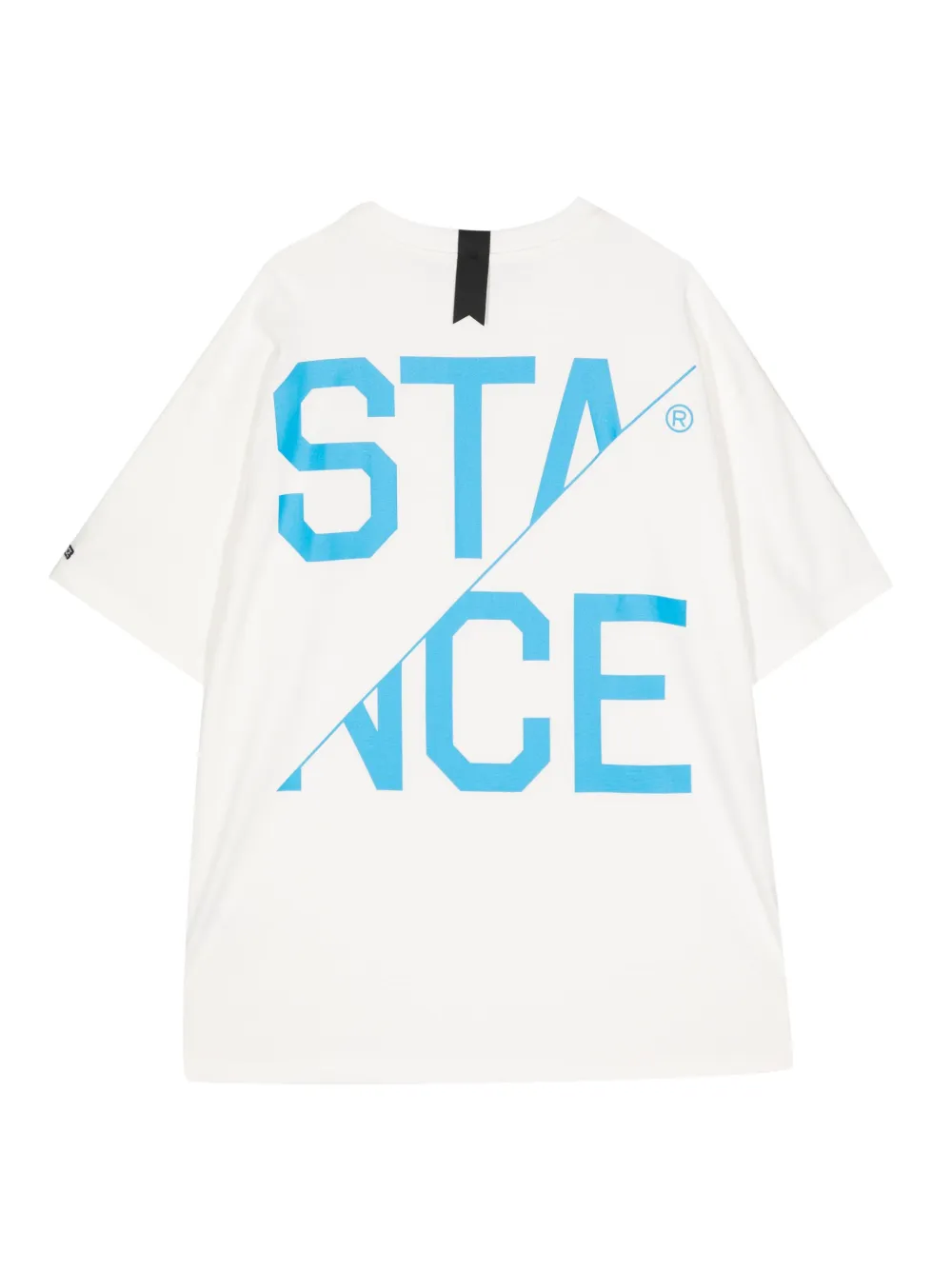 Stance Katoenen T-shirt met logoprint Beige