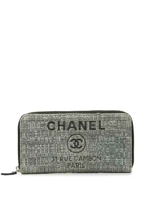 CHANEL Pre-Owned cartera continental Deauville 2018