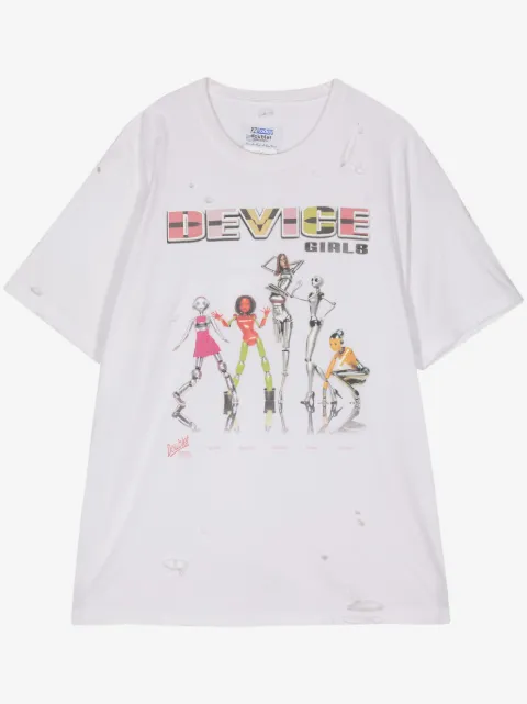 Doublet t-shirt imprimé Girls & Robots
