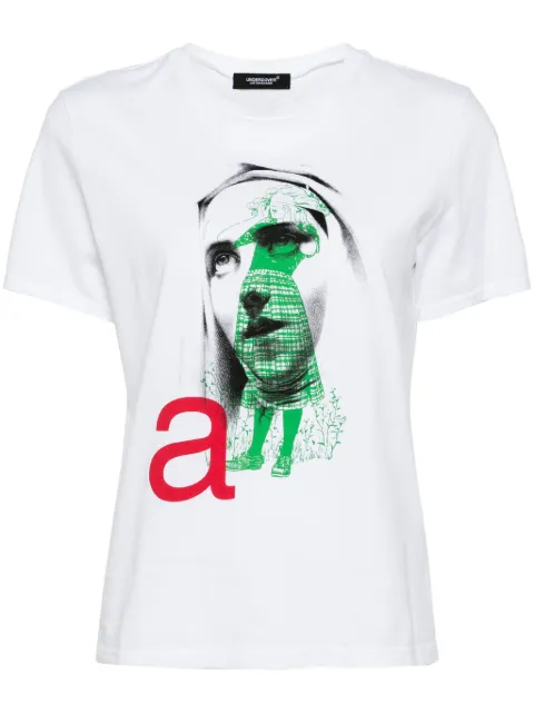 Undercover playera con estampado gráfico