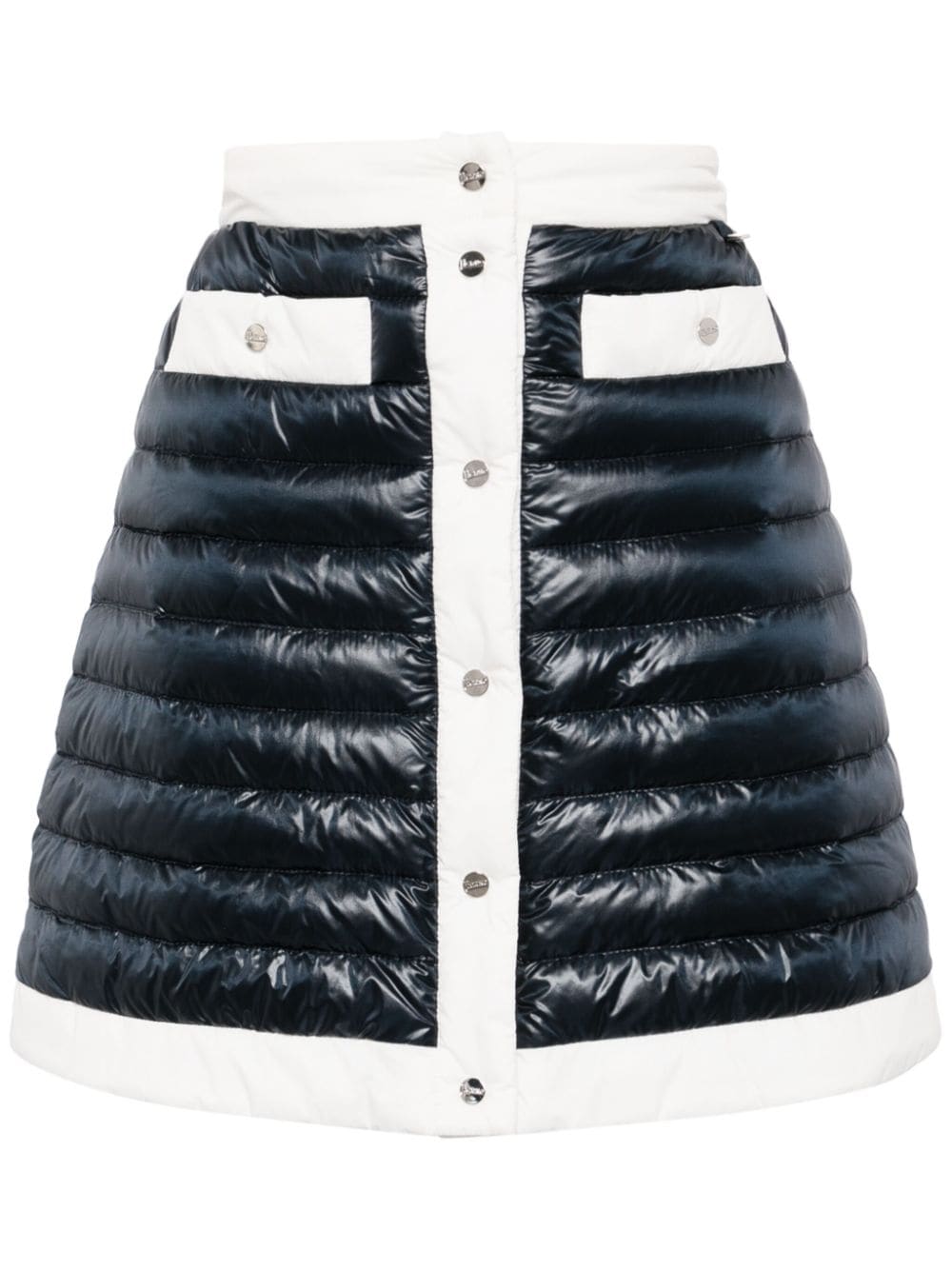 Herno quilted mini skirt -...