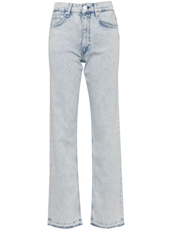 Rag and Bone Straight deals Leg Light Wash Denim Jeans