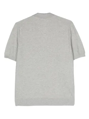Tシャツ・カットソー TAGLIATORE SS25 Polo shirts (FRAT GSE25 01002) Metal Ferré Patched Polo Shirt | Gianfranco Ferré