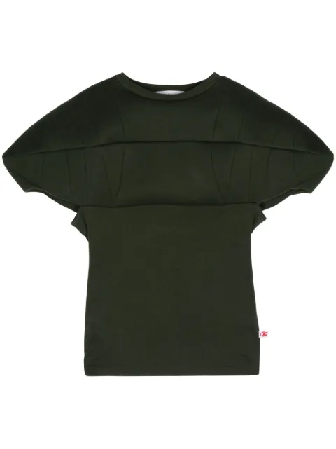 Walter Van Beirendonck panelled cotton T-shirt