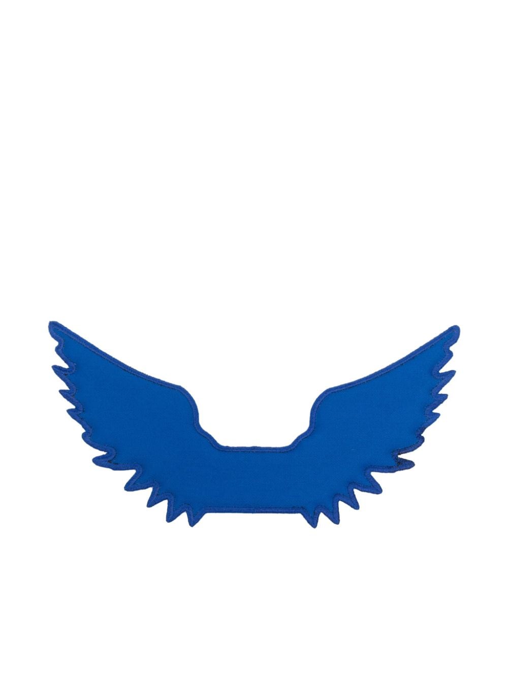 Shop Walter Van Beirendonck Wings-motif Cotton Patch In Blau