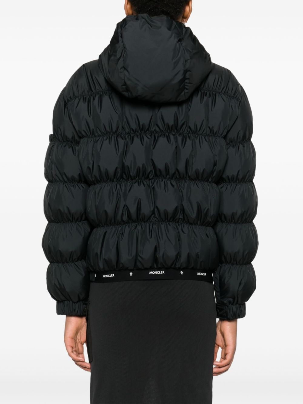 Shop Moncler Medonte Puffer Jacket In Schwarz