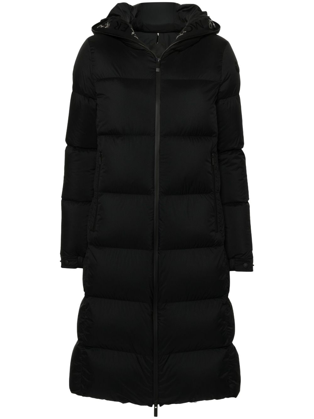 Shop Moncler Arredoun Padded Coat In Black