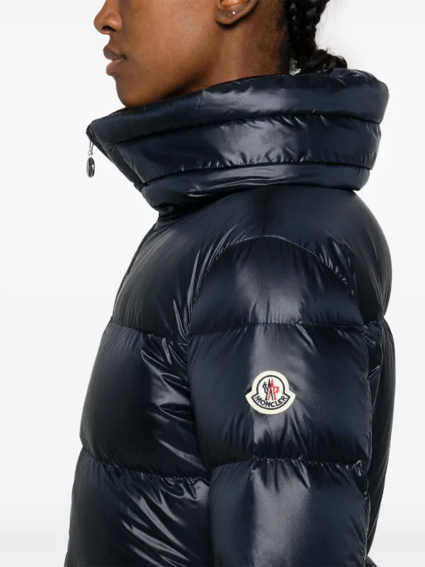 【関税&送料込】Moncler Piumino Corto Douro Piumino corto Douro con cappuccio Nero - Piumini Corti Donna