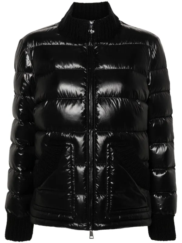 Moncler Arcelot Puffer Jacker Black FARFETCH UK