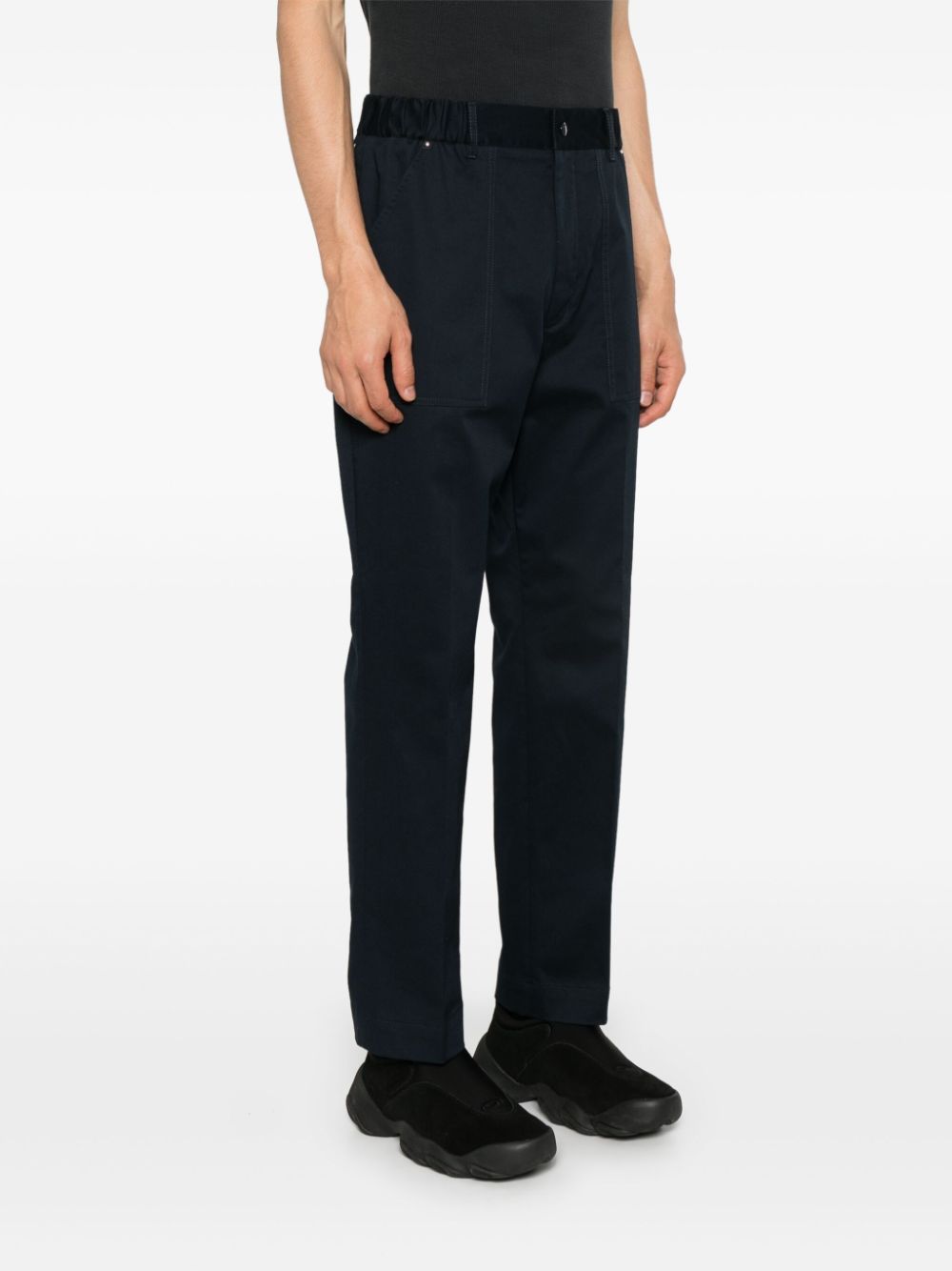 Cheap Marni gabardine tapered trousers Men