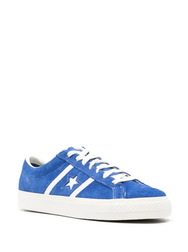 Converse One Star Academy Pro Suede Sneakers Blue FARFETCH AO