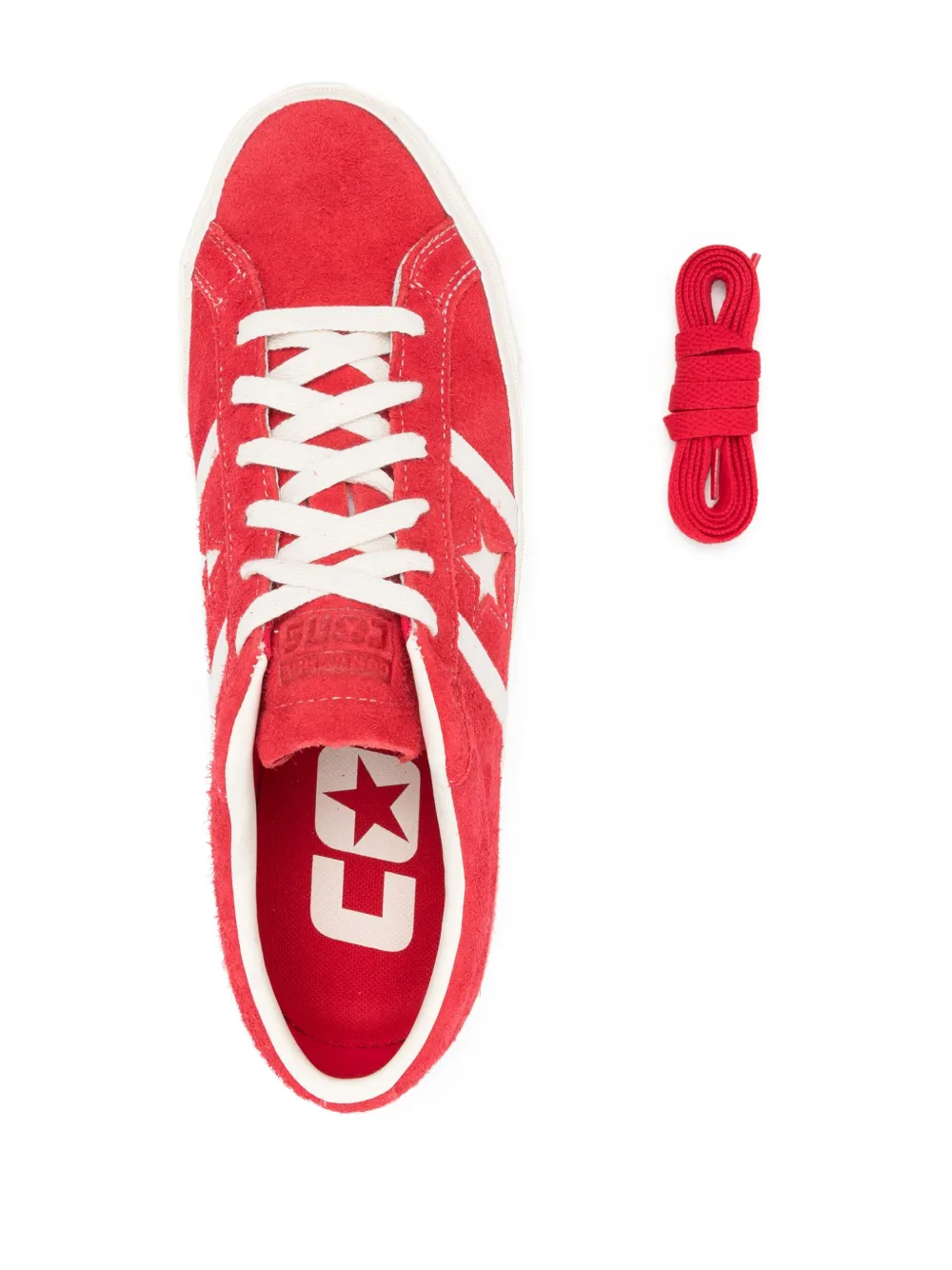 Shop Converse One Star Academy Pro Suede Sneakers In Rot