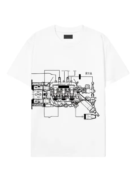 RTA Diagram Moto graphic-print T-shirt