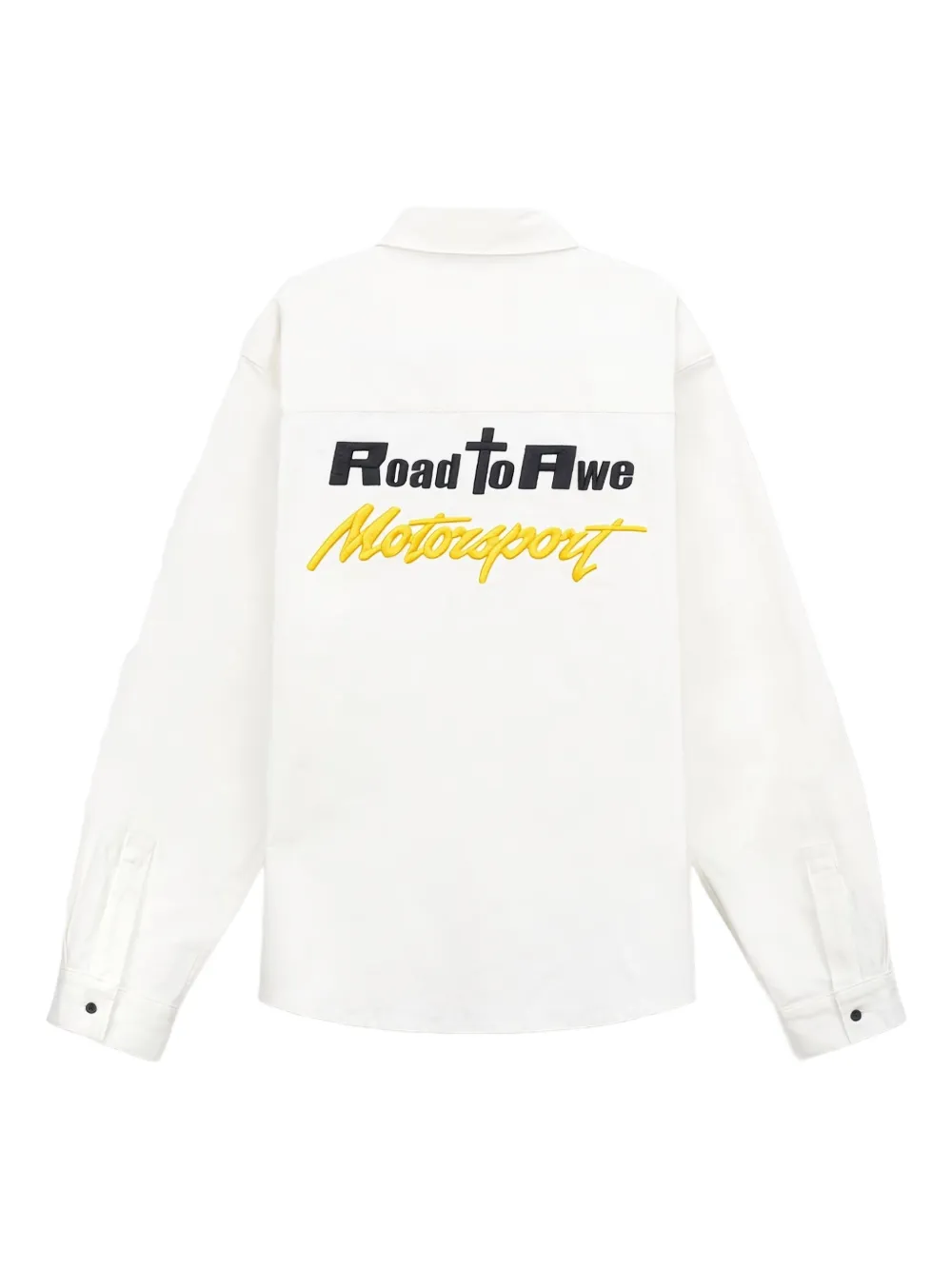 RTA Lionel overhemd met borduurwerk Wit