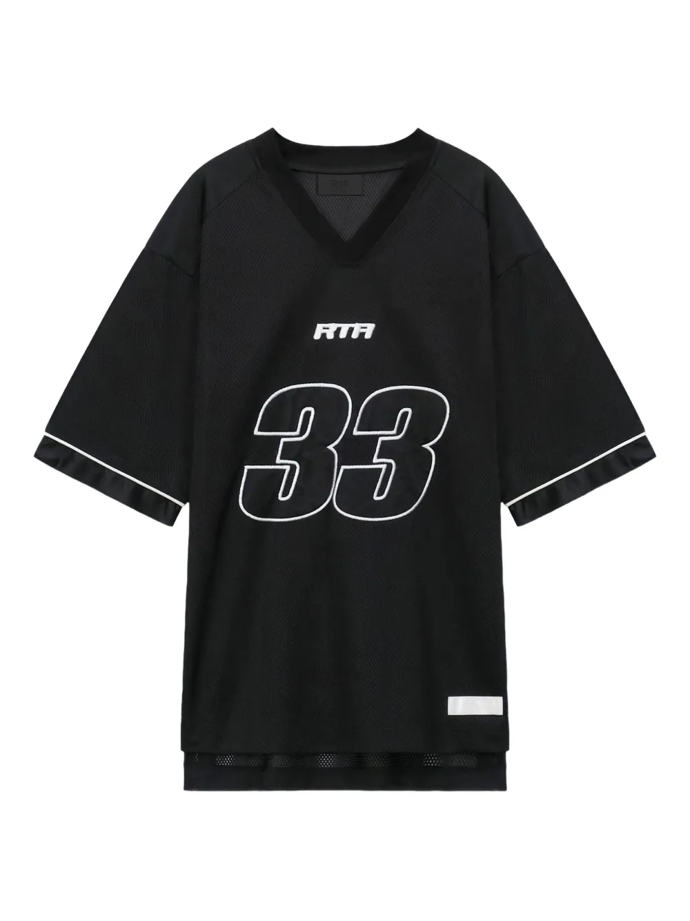 RTA Andres mesh T-shirt | Black | Image 1