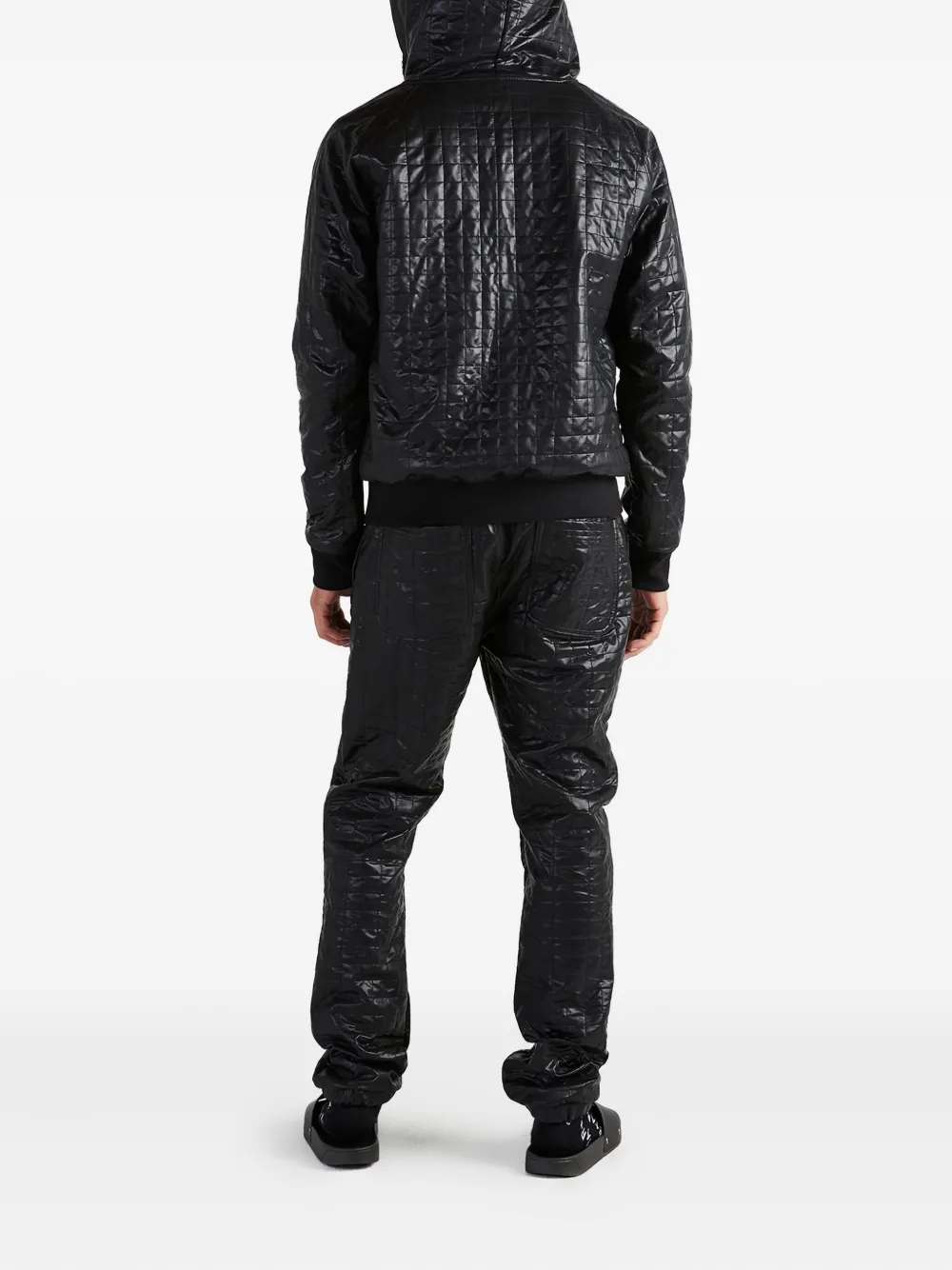 RTA Owen gewatteerde trainingsbroek Zwart