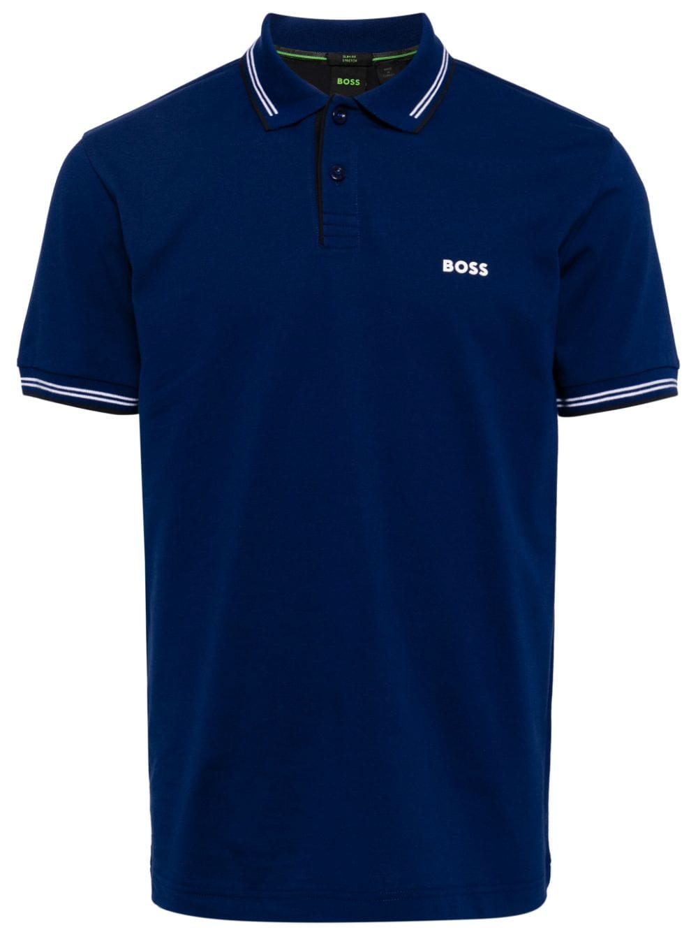 Shop Hugo Boss Paul Modern Essential Polo Shirt In Blue