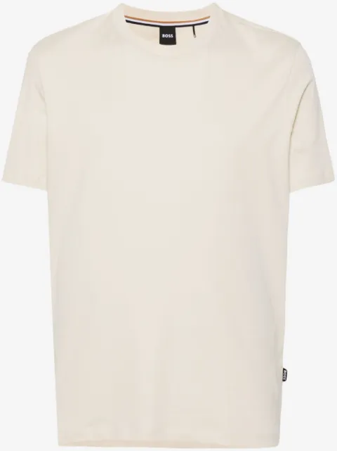 BOSS raised-logo cotton T-shirt