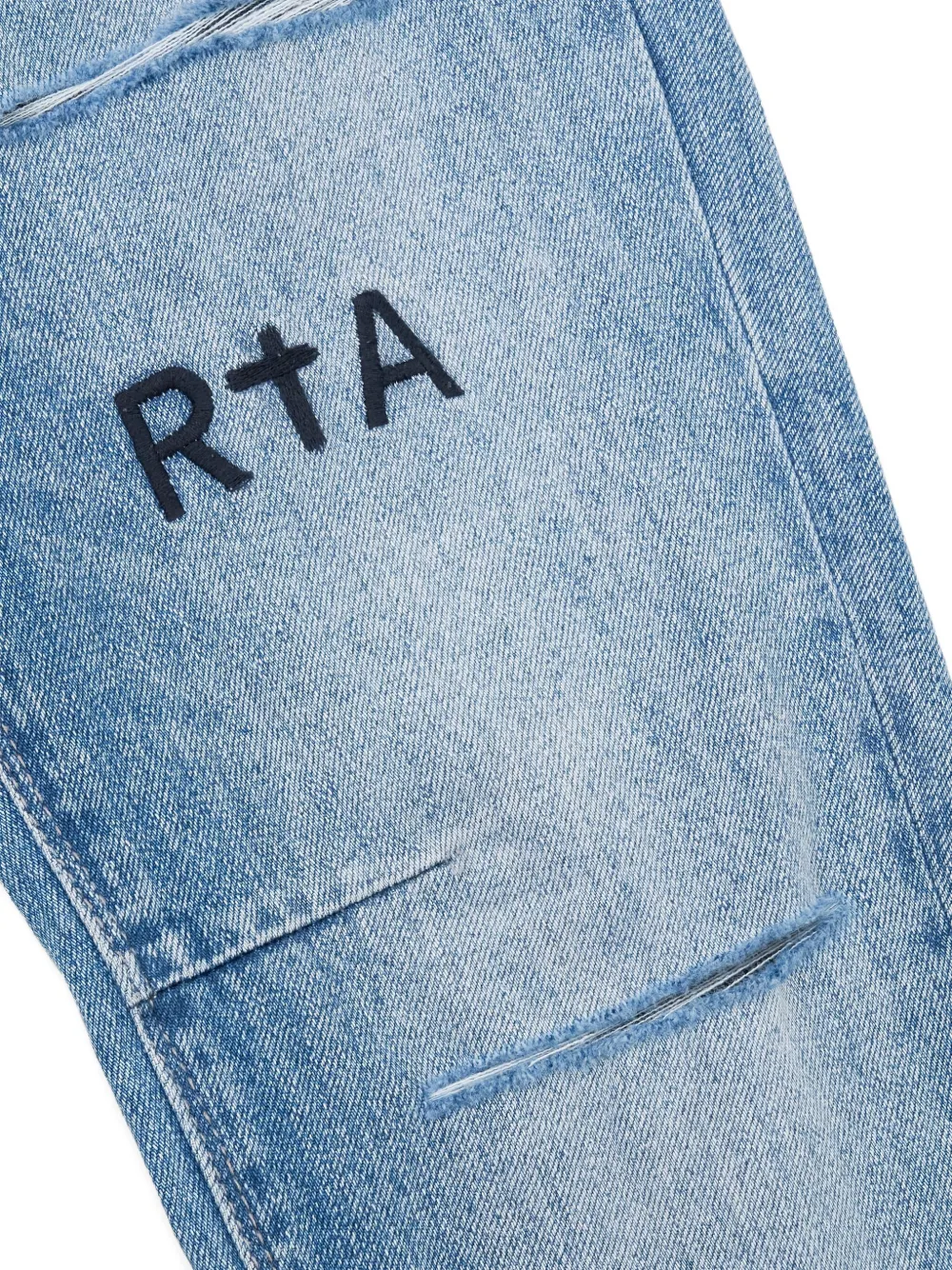 Rta Bryant Distressed Jeans In Blue
