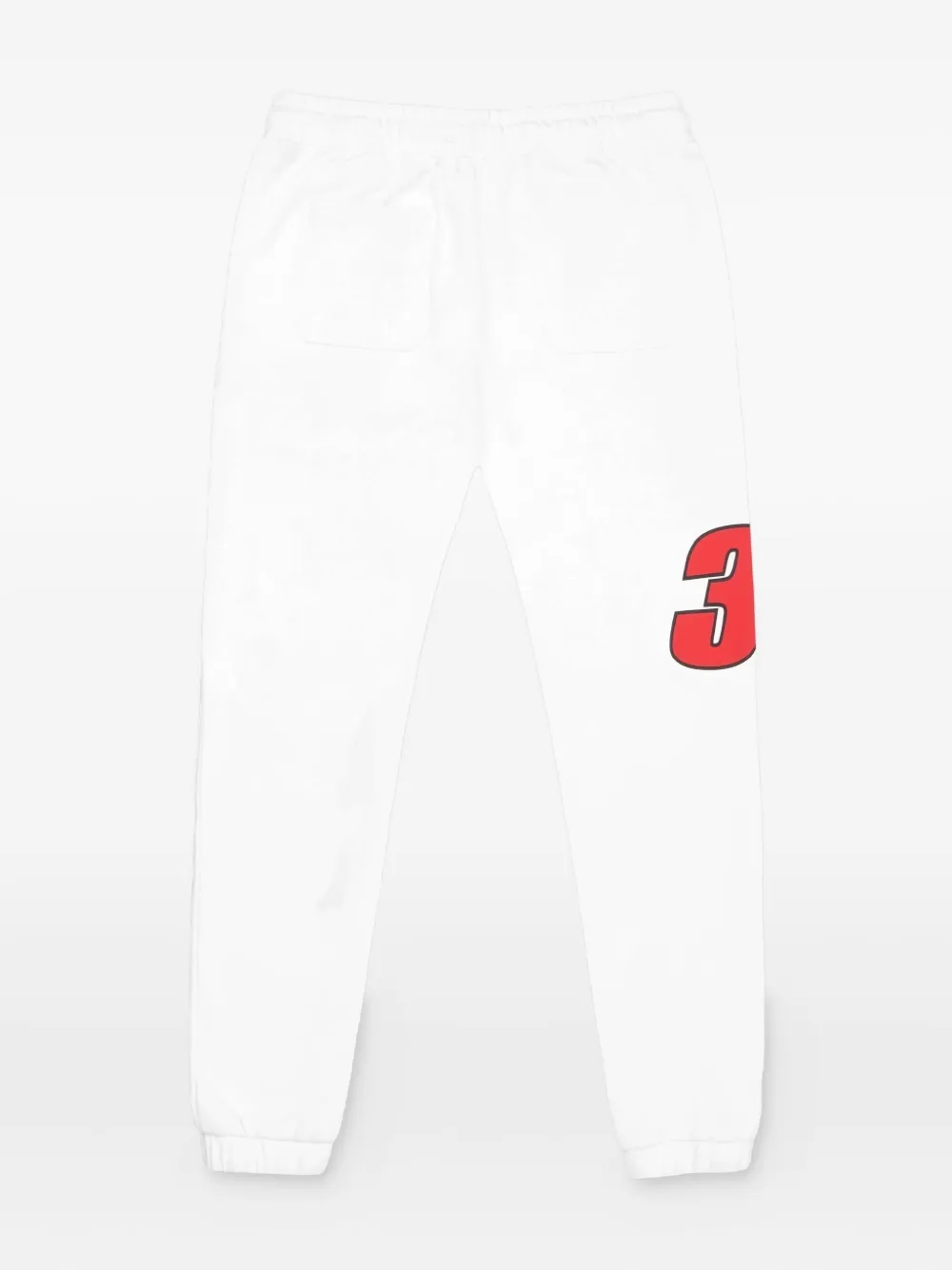 Rta Owen Racing Numbers Track Pants In White