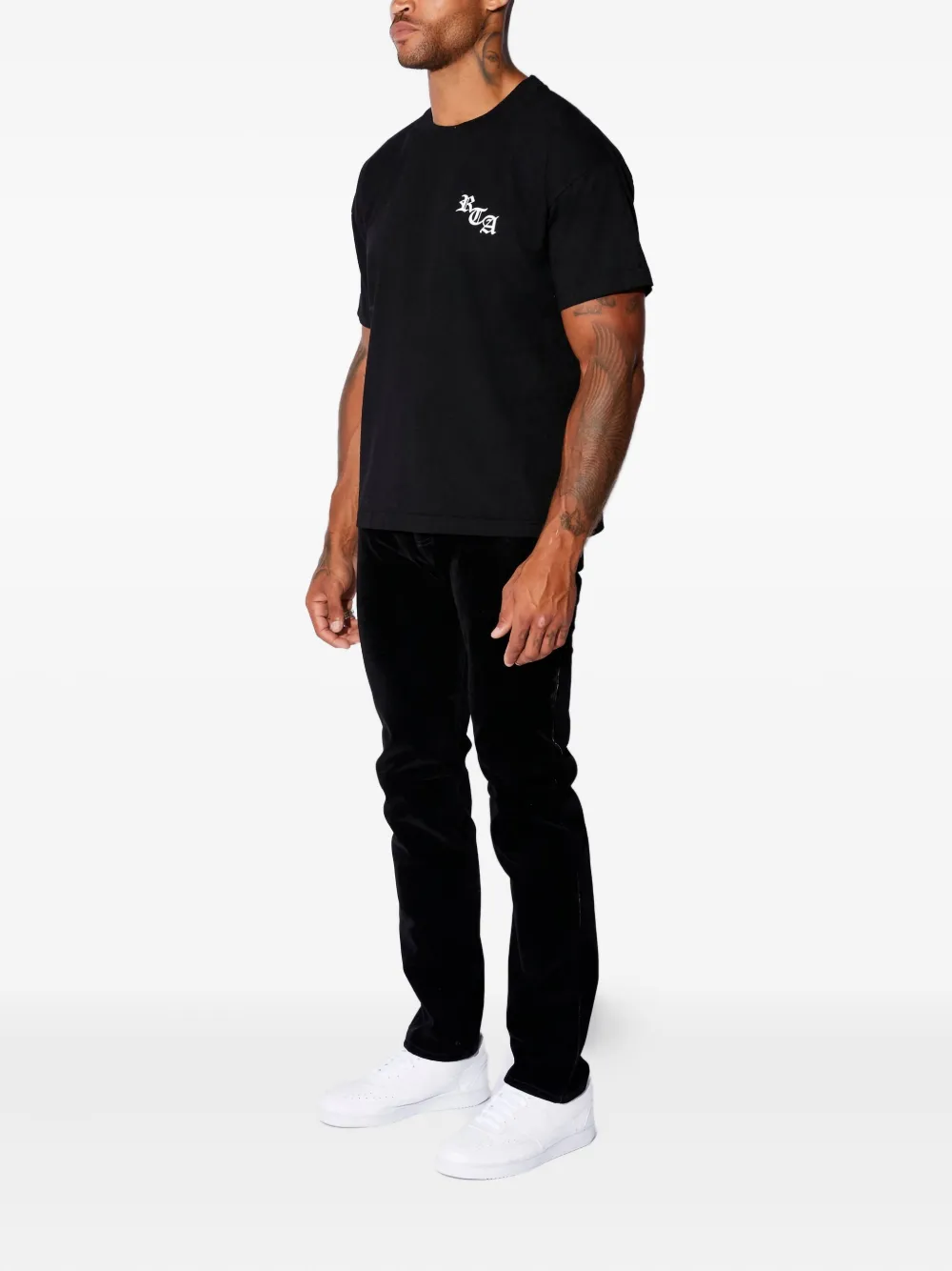 Rta Logo-print T-shirt In Black