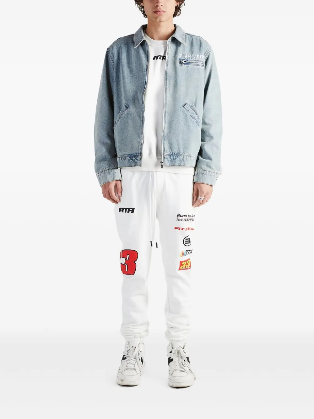 RTA Cruz zip-up denim jacket | Denim Jackets | Image 2