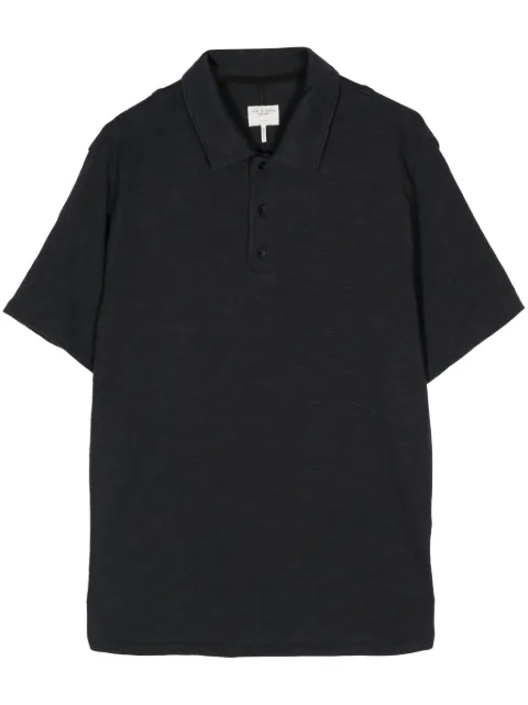 rag & bone playera tipo polo manga corta