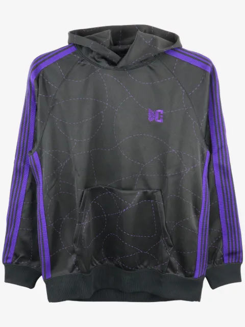Needles x DC graphic-print hoodie