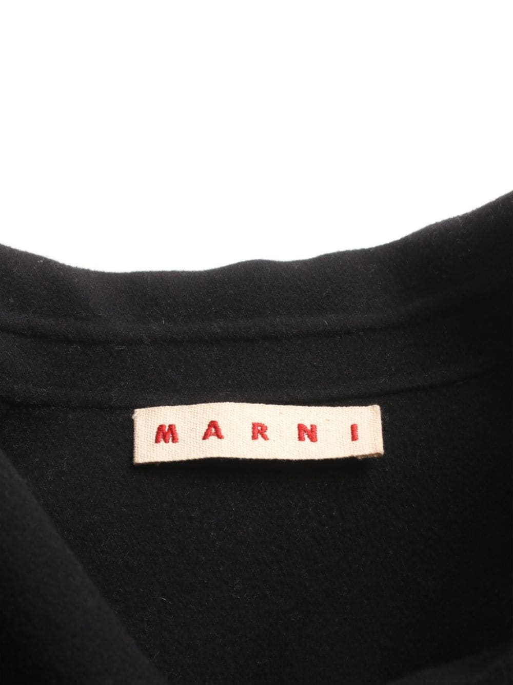 Pre-owned Marni 1990-2000s Single-breasted Wool Gilet In Black