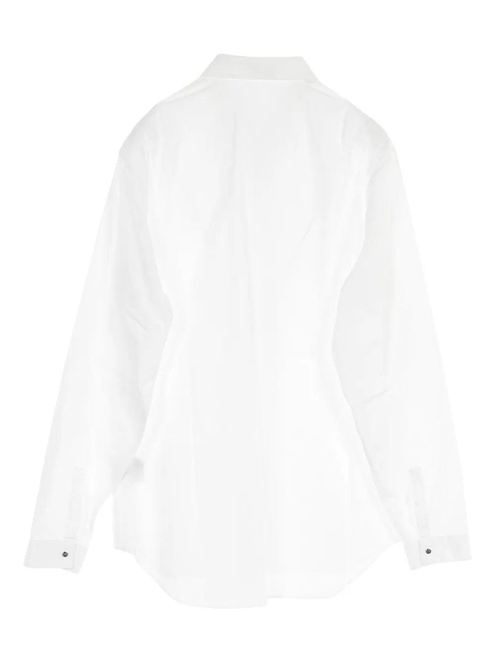 Christian Dior Pre-Owned 1990-2000 long-sleeve cotton shirt - Wit