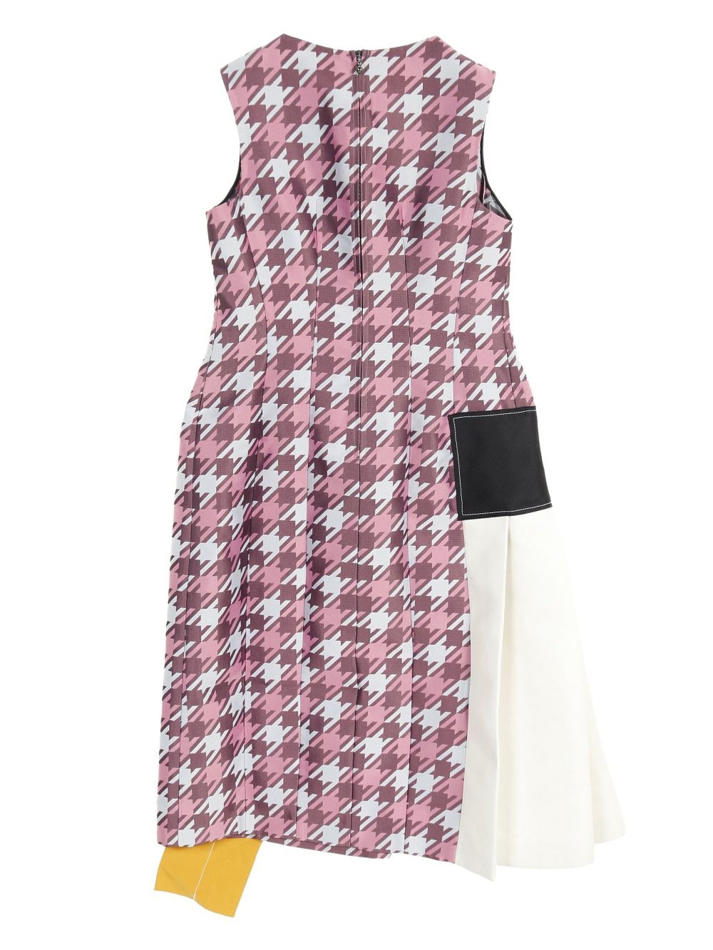 Marni Pre-Owned 2000s patchwork sleeveless dress - Roze