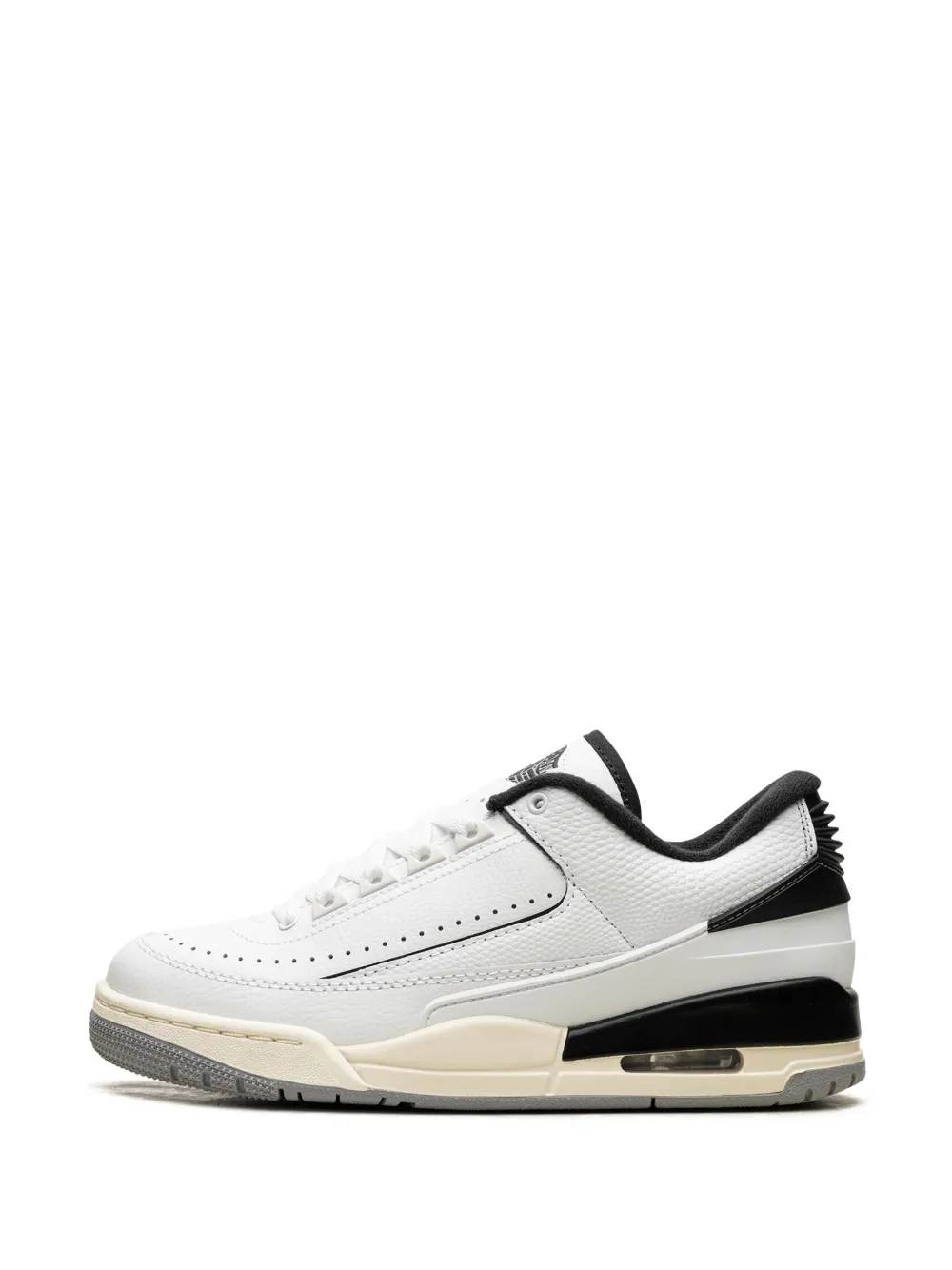 Jordan Air  2/3 Lace-up Sneakers In White