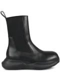 Rick Owens Geth Beatle chunky-sole leather boots - Black
